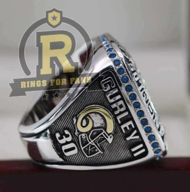 Los Angeles Rams NFC Championship Ring (2018) - Premium Series - Rings For Champs, NFL rings, MLB rings, NBA rings, NHL rings, NCAA rings, Super bowl ring, Superbowl ring, Super bowl rings, Superbowl rings, Dallas Cowboys