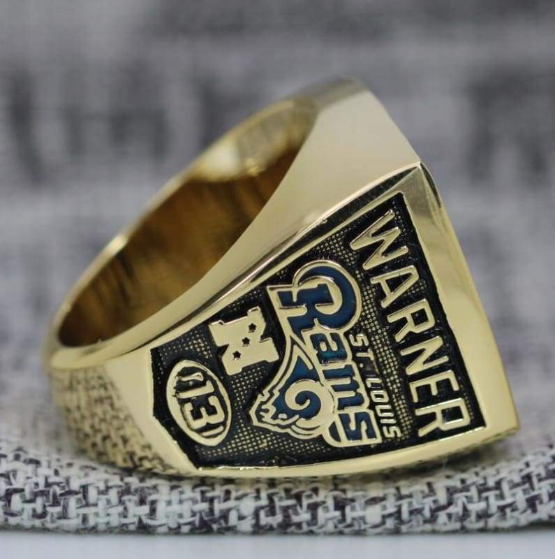 Los Angeles Rams NFC Football Championship Ring (2001) - Premium Series - Rings For Champs, NFL rings, MLB rings, NBA rings, NHL rings, NCAA rings, Super bowl ring, Superbowl ring, Super bowl rings, Superbowl rings, Dallas Cowboys