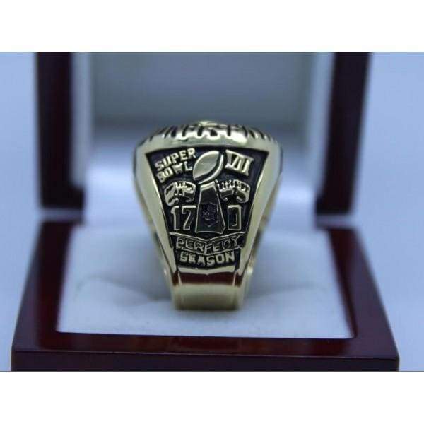 Miami Dolphins Super Bowl Ring (1973) 1972 Undefeated Season - Premium Series - Rings For Champs, NFL rings, MLB rings, NBA rings, NHL rings, NCAA rings, Super bowl ring, Superbowl ring, Super bowl rings, Superbowl rings, Dallas Cowboys