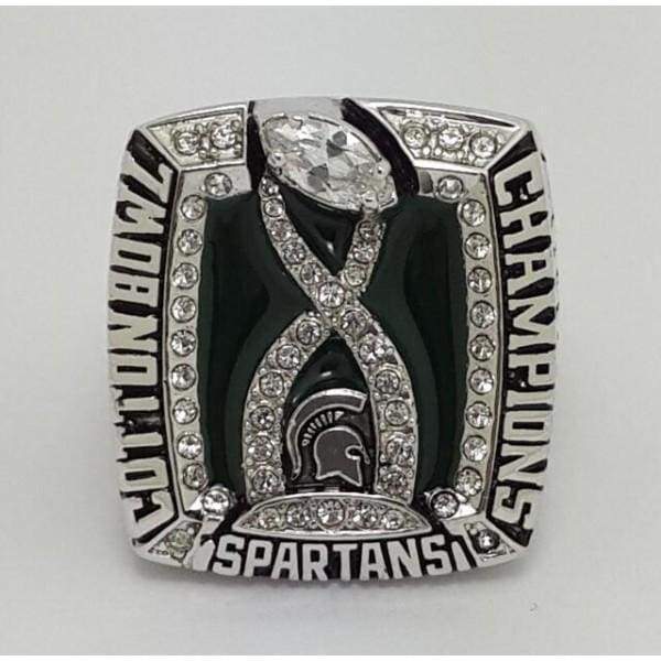 Michigan State Spartans Cotton Bowl Championship Ring (2015) - Premium Series - Rings For Champs, NFL rings, MLB rings, NBA rings, NHL rings, NCAA rings, Super bowl ring, Superbowl ring, Super bowl rings, Superbowl rings, Dallas Cowboys