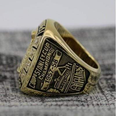 Montreal Canadiens Stanley Cup Ring (1958) - Premium Series - Rings For Champs, NFL rings, MLB rings, NBA rings, NHL rings, NCAA rings, Super bowl ring, Superbowl ring, Super bowl rings, Superbowl rings, Dallas Cowboys