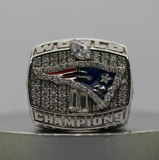 New England Patriots Super Bowl Ring (2002) - Premium Series - Rings For Champs, NFL rings, MLB rings, NBA rings, NHL rings, NCAA rings, Super bowl ring, Superbowl ring, Super bowl rings, Superbowl rings, Dallas Cowboys