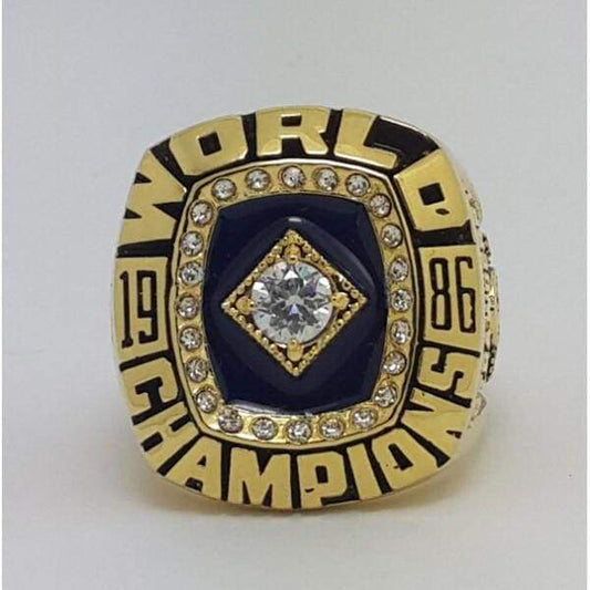 New York Mets World Series Ring (1986) - Premium Series - Rings For Champs, NFL rings, MLB rings, NBA rings, NHL rings, NCAA rings, Super bowl ring, Superbowl ring, Super bowl rings, Superbowl rings, Dallas Cowboys