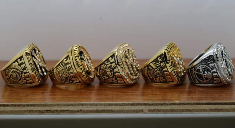 New York Yankees World Series Ring Set (1996, 1998, 1999, 2000, 2009) - Premium Series - Rings For Champs, NFL rings, MLB rings, NBA rings, NHL rings, NCAA rings, Super bowl ring, Superbowl ring, Super bowl rings, Superbowl rings, Dallas Cowboys