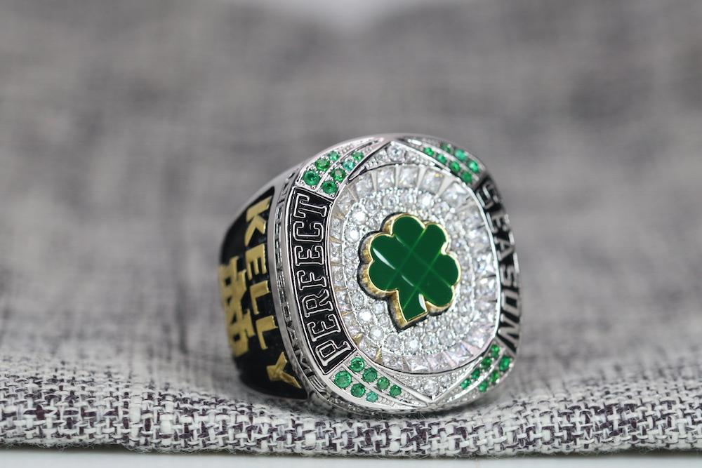 Notre Dame Fighting Irish Perfect Season Commemoration Ring (2018) - Premium Series - Rings For Champs, NFL rings, MLB rings, NBA rings, NHL rings, NCAA rings, Super bowl ring, Superbowl ring, Super bowl rings, Superbowl rings, Dallas Cowboys