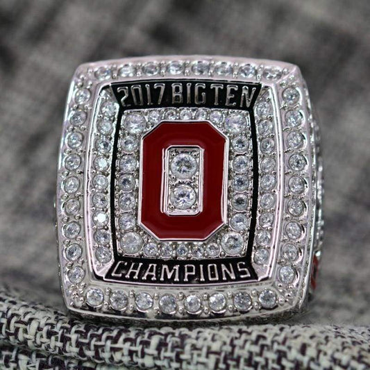 Ohio State Buckeyes Big 10 Championship Ring (2017) - Premium Series - Rings For Champs, NFL rings, MLB rings, NBA rings, NHL rings, NCAA rings, Super bowl ring, Superbowl ring, Super bowl rings, Superbowl rings, Dallas Cowboys