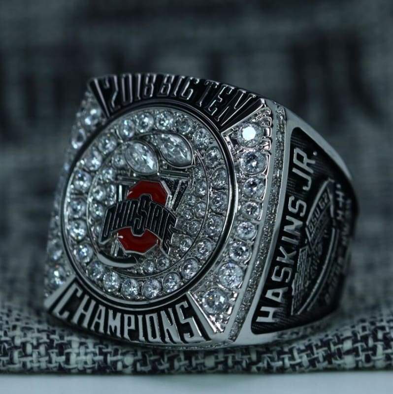 Ohio State Buckeyes Big 10 Rose Bowl Championship Ring (2018) - Premium Series - Rings For Champs, NFL rings, MLB rings, NBA rings, NHL rings, NCAA rings, Super bowl ring, Superbowl ring, Super bowl rings, Superbowl rings, Dallas Cowboys