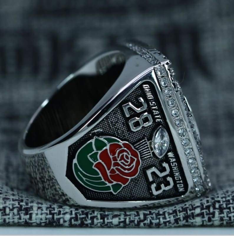 Ohio State Buckeyes Big 10 Rose Bowl Championship Ring (2018) - Premium Series - Rings For Champs, NFL rings, MLB rings, NBA rings, NHL rings, NCAA rings, Super bowl ring, Superbowl ring, Super bowl rings, Superbowl rings, Dallas Cowboys