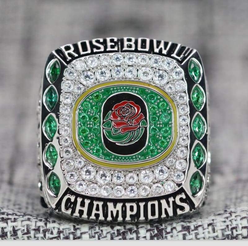 Oregon Ducks College Football Rose Bowl Championship Ring (2019) - Premium Series - Rings For Champs, NFL rings, MLB rings, NBA rings, NHL rings, NCAA rings, Super bowl ring, Superbowl ring, Super bowl rings, Superbowl rings, Dallas Cowboys