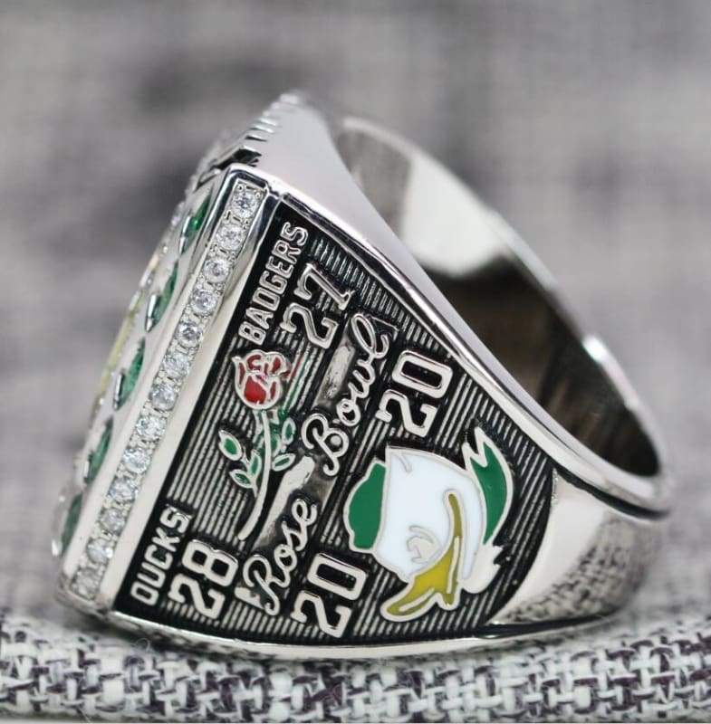 Oregon Ducks College Football Rose Bowl Championship Ring (2019) - Premium Series - Rings For Champs, NFL rings, MLB rings, NBA rings, NHL rings, NCAA rings, Super bowl ring, Superbowl ring, Super bowl rings, Superbowl rings, Dallas Cowboys