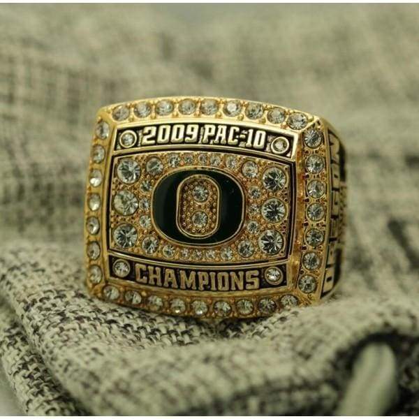 Oregon Ducks Pac-10 College Football Championship Ring (2009) - Premium Series - Rings For Champs, NFL rings, MLB rings, NBA rings, NHL rings, NCAA rings, Super bowl ring, Superbowl ring, Super bowl rings, Superbowl rings, Dallas Cowboys