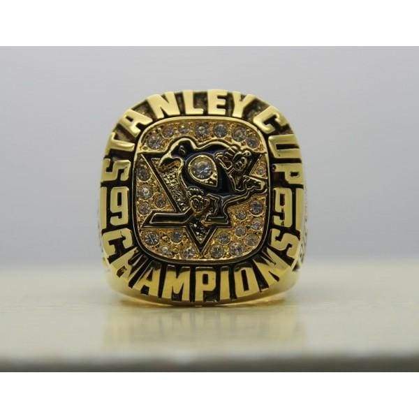 Pittsburgh Penguins Stanley Cup Ring (1991) - Premium Series - Rings For Champs, NFL rings, MLB rings, NBA rings, NHL rings, NCAA rings, Super bowl ring, Superbowl ring, Super bowl rings, Superbowl rings, Dallas Cowboys