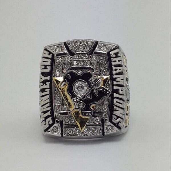 Pittsburgh Penguins Stanley Cup Ring (2009) - Premium Series - Rings For Champs, NFL rings, MLB rings, NBA rings, NHL rings, NCAA rings, Super bowl ring, Superbowl ring, Super bowl rings, Superbowl rings, Dallas Cowboys