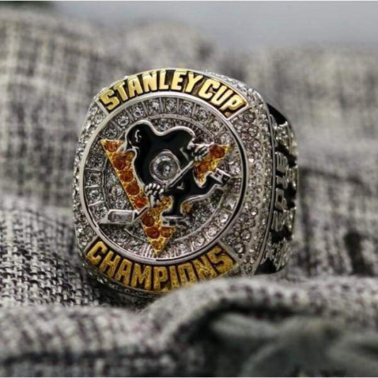 Pittsburgh Penguins Stanley Cup Ring (2016) - Premium Series - Rings For Champs, NFL rings, MLB rings, NBA rings, NHL rings, NCAA rings, Super bowl ring, Superbowl ring, Super bowl rings, Superbowl rings, Dallas Cowboys