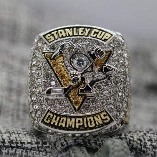 Pittsburgh Penguins Stanley Cup Ring (2017) - Premium Series - Rings For Champs, NFL rings, MLB rings, NBA rings, NHL rings, NCAA rings, Super bowl ring, Superbowl ring, Super bowl rings, Superbowl rings, Dallas Cowboys