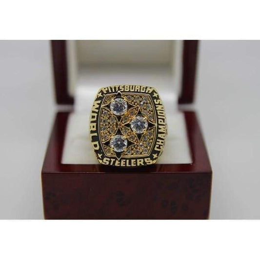 Pittsburgh Steelers Super Bowl Ring (1978) - Premium Series - Rings For Champs, NFL rings, MLB rings, NBA rings, NHL rings, NCAA rings, Super bowl ring, Superbowl ring, Super bowl rings, Superbowl rings, Dallas Cowboys