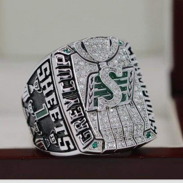 Saskatchewan Roughriders CFL Grey Cup Championship Ring (2013) - Premium Series - Rings For Champs, NFL rings, MLB rings, NBA rings, NHL rings, NCAA rings, Super bowl ring, Superbowl ring, Super bowl rings, Superbowl rings, Dallas Cowboys