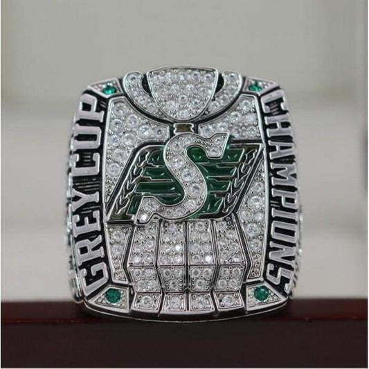 Saskatchewan Roughriders CFL Grey Cup Championship Ring (2013) - Premium Series - Rings For Champs, NFL rings, MLB rings, NBA rings, NHL rings, NCAA rings, Super bowl ring, Superbowl ring, Super bowl rings, Superbowl rings, Dallas Cowboys