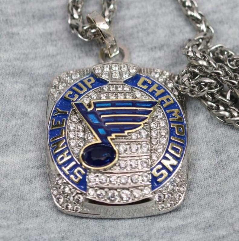 St. Louis Blues Stanley Cup Pendant (2019) - Premium Series - Rings For Champs, NFL rings, MLB rings, NBA rings, NHL rings, NCAA rings, Super bowl ring, Superbowl ring, Super bowl rings, Superbowl rings, Dallas Cowboys