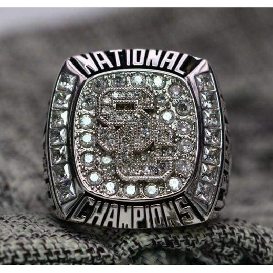 University of Southern California USC Trojans College Football PAC-10 National Championship Ring (2004) - Premium Series - Rings For Champs, NFL rings, MLB rings, NBA rings, NHL rings, NCAA rings, Super bowl ring, Superbowl ring, Super bowl rings, Superbowl rings, Dallas Cowboys