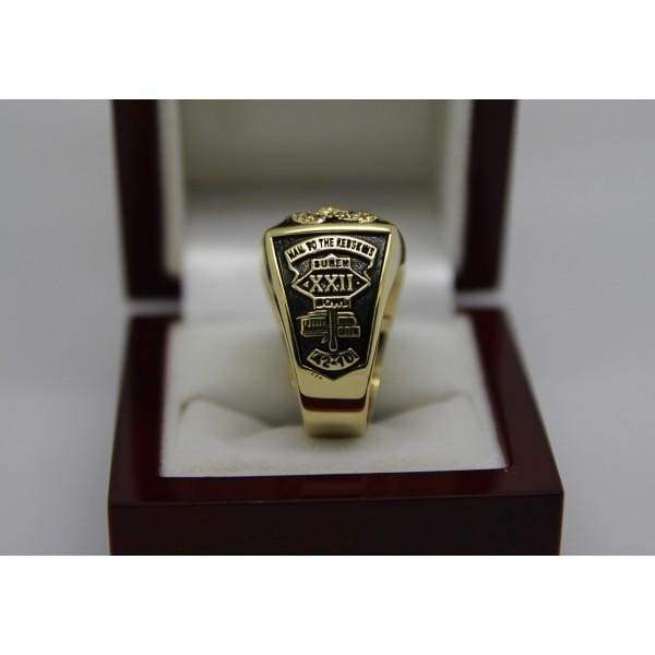 Washington Redskins Super Bowl Ring (1987) - Premium Series - Rings For Champs, NFL rings, MLB rings, NBA rings, NHL rings, NCAA rings, Super bowl ring, Superbowl ring, Super bowl rings, Superbowl rings, Dallas Cowboys