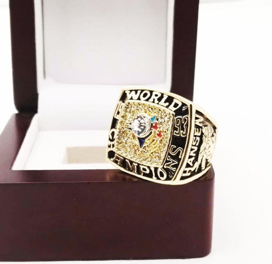 Toronto Blue Jays World Series Ring (1993) - Rings For Champs, NFL rings, MLB rings, NBA rings, NHL rings, NCAA rings, Super bowl ring, Superbowl ring, Super bowl rings, Superbowl rings, Dallas Cowboys