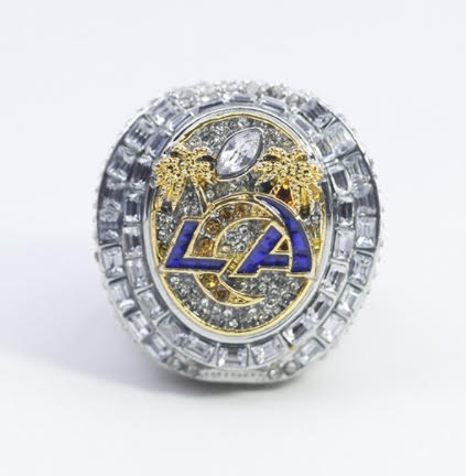 Los Angeles Rams Super Bowl Ring (2022) - Rings For Champs, NFL rings, MLB rings, NBA rings, NHL rings, NCAA rings, Super bowl ring, Superbowl ring, Super bowl rings, Superbowl rings, Dallas Cowboys