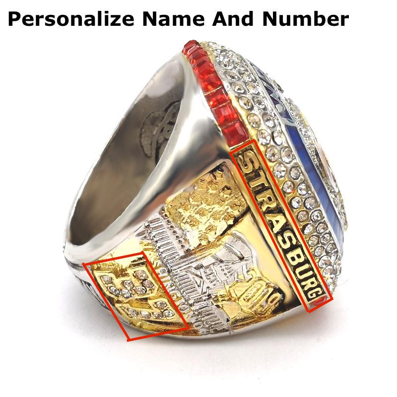 Washington Nationals World Series Ring (2019) - Standard Series - Rings For Champs, NFL rings, MLB rings, NBA rings, NHL rings, NCAA rings, Super bowl ring, Superbowl ring, Super bowl rings, Superbowl rings, Dallas Cowboys